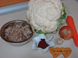 Kıymalı Karnabahar Yemeği