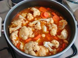 Kıymalı Karnabahar Yemeği