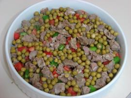 Fırında Bezelyeli Patlıcan Kebabı