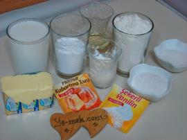 İçi Muhallebi Dolgulu Kurabiye