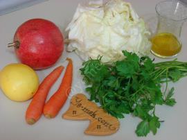 Narlı Beyaz Lahana Salatası