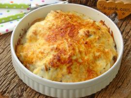 Fırında Beşamel Soslu Kıymalı Karnabahar