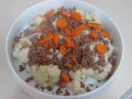 Fırında Beşamel Soslu Kıymalı Karnabahar