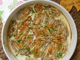 Fırında Kılçıksız Hamsi