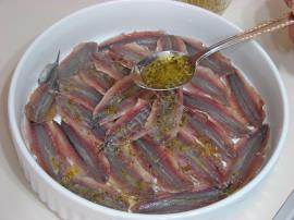 Fırında Kılçıksız Hamsi