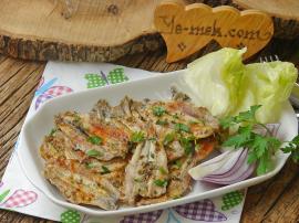 Fırında Kılçıksız Hamsi