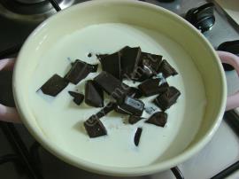 Ganajlı Çikolatalı Tart Kek