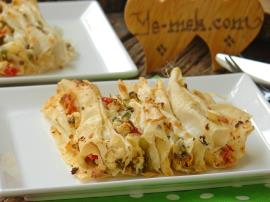 Hazır Yufkadan Pileli Börek