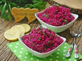 Kırmızı Pancarlı Kısır