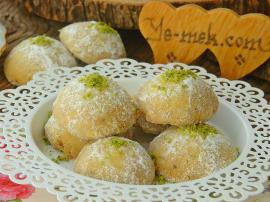 Tereyağlı Fıstıklı Un Kurabiyesi