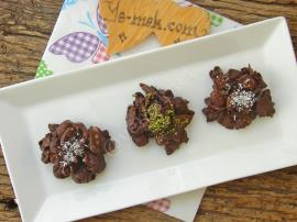 Kuru Yemişli Mısır Gevrekli Çikolatalı Tatlı