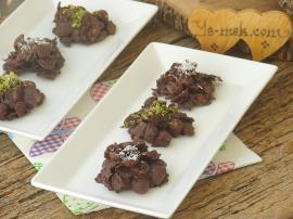 Kuru Yemişli Mısır Gevrekli Çikolatalı Tatlı