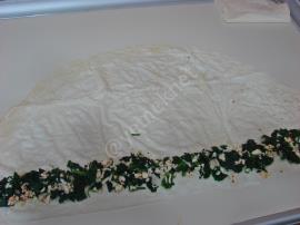 Tavada Ispanaklı Kol Böreği