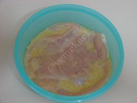 Fırında Tavuk Şinitzel