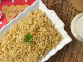 Sütlü Bulgur Pilavı
