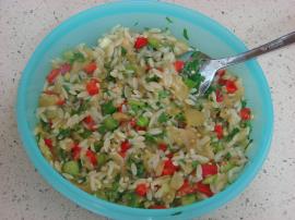 Arpa Şehriyeli Patlıcan Salatası