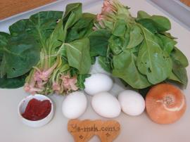 Fırında Yumurtalı Ispanak Yemeği