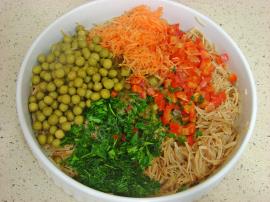 Kavrulmuş Tel Şehriye Salatası