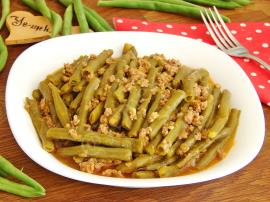 Kıymalı Börülce Yemeği