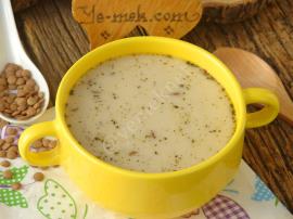 Yoğurtlu Mercimek Çorbası