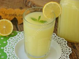 Dondurulmuş Limondan Limonata