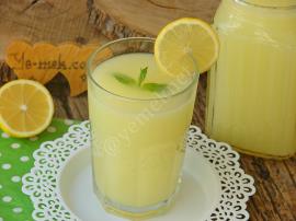 Dondurulmuş Limondan Limonata
