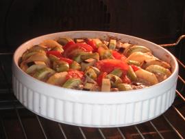 Fırında Köfteli Sebze Dizmesi