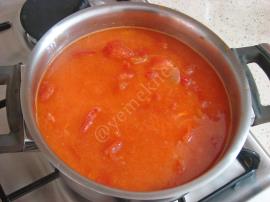 Közlenmiş Domates Çorbası
