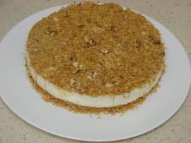 Muhallebili Kadayıf Pastası