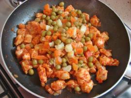 Tavuklu Talaş Kebabı