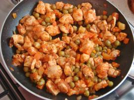 Tavuklu Talaş Kebabı