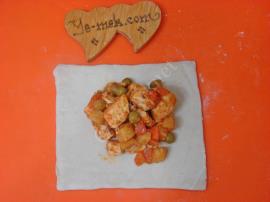 Tavuklu Talaş Kebabı