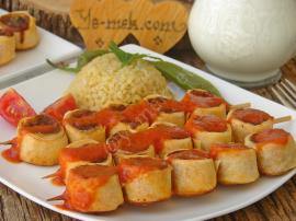 Yufkalı Şiş Köfte