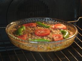 Fırında Kıymalı Patates Yemeği