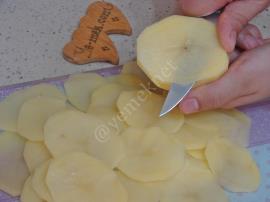 Fırında Patates Cipsi