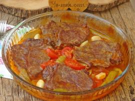 Fırında Salçalı Et Yemeği