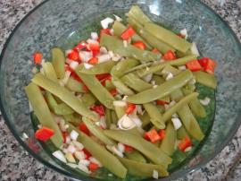 Fırında Taze Fasulye Graten