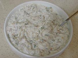 Köz Patlıcanlı Tavuk Salatası