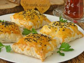 10 Dakika Da Hazır, Puf Puf Börekler : Peynirli Talaş Böreği