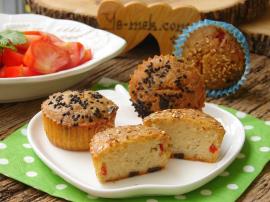 Peynirli Tuzlu Top Kek