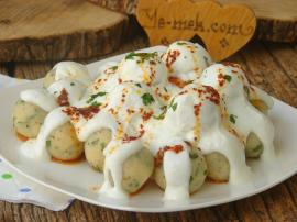 Yoğurtlu Patates Topları
