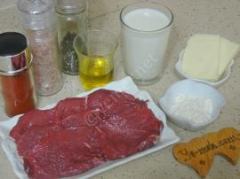 Beşamel Soslu Biftek