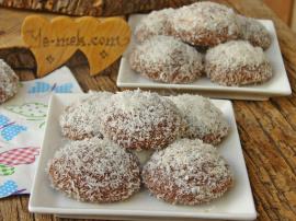 Çikolatalı Kartopu Kurabiyesi