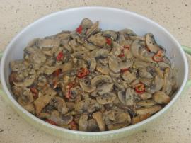 Kremalı Mantarlı Et Yemeği