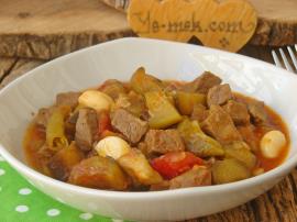 Tencerede Etli Patlıcan Yemeği