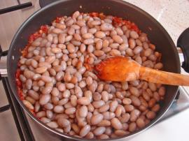 Zeytinyağlı Taze Barbunya Yemeği