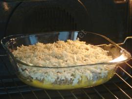 Fırında Kıymalı Yumurtalı Patates