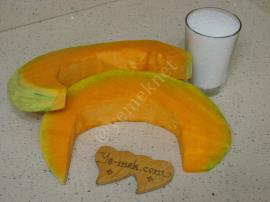 Fırında Tahinli Kabak Tatlısı