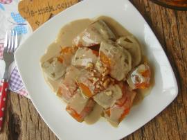 Fırında Tahinli Kabak Tatlısı