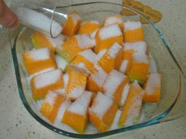 Fırında Tahinli Kabak Tatlısı